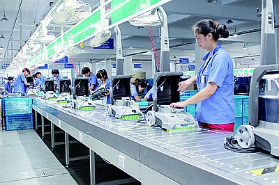 宁波德昌电机制造有限公司出口直立吸尘器货值2.4亿美元(图)