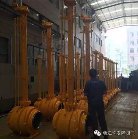 卡麦隆锻钢全焊接球阀的设计和制造特点 卡麦隆锻钢全焊接球阀的设计和制造特点