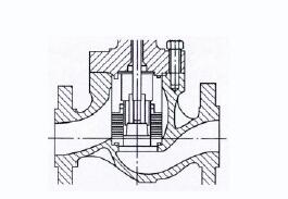 迷宫式调节阀结构图
