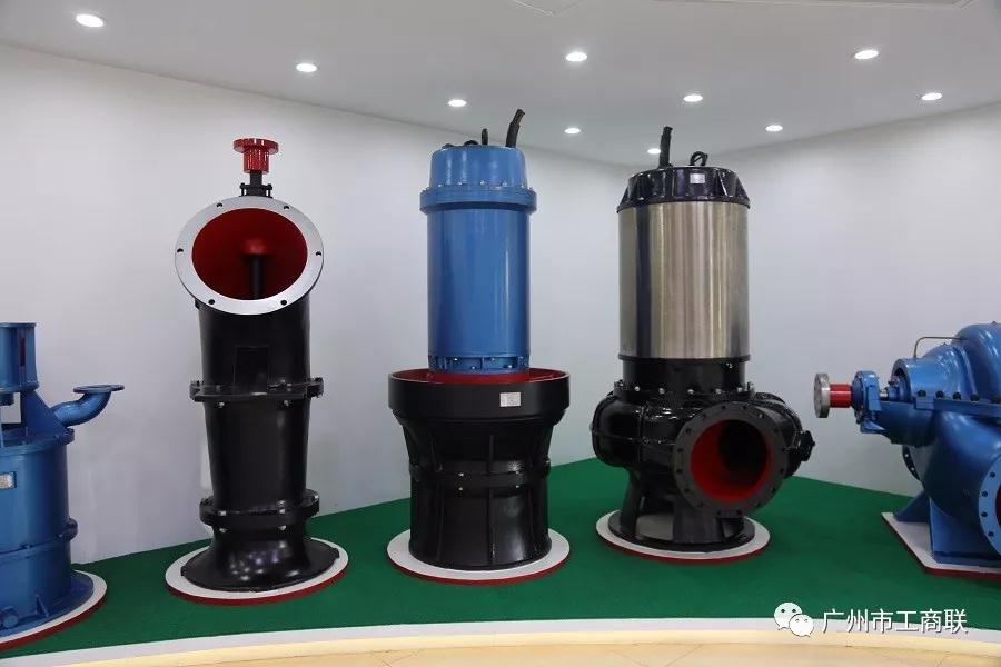 白云泵业集团产品展示厅一角 白云泵业集团产品展示厅一角