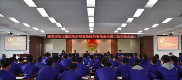 共青团哈电集团哈尔滨电站阀门有限公司第二次团员大会胜利召开 共青团哈电集团哈尔滨电站阀门有限公司第二次团员大会胜利召开