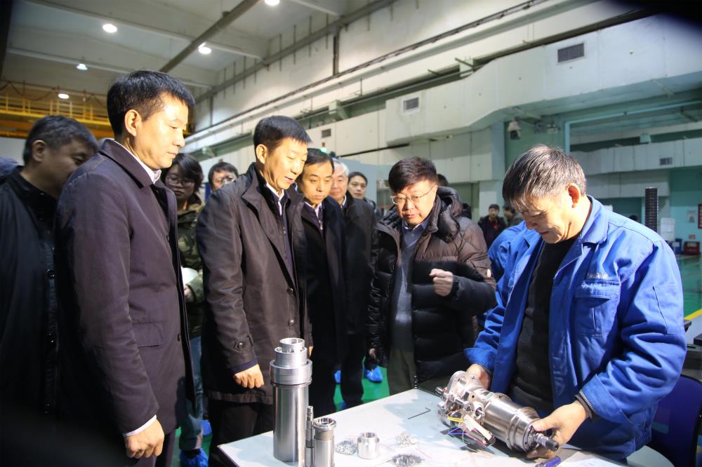 陕西省副省长赵刚、徐启方到秦川机床工具集团调研 陕西省副省长赵刚、徐启方到秦川机床工具集团调研