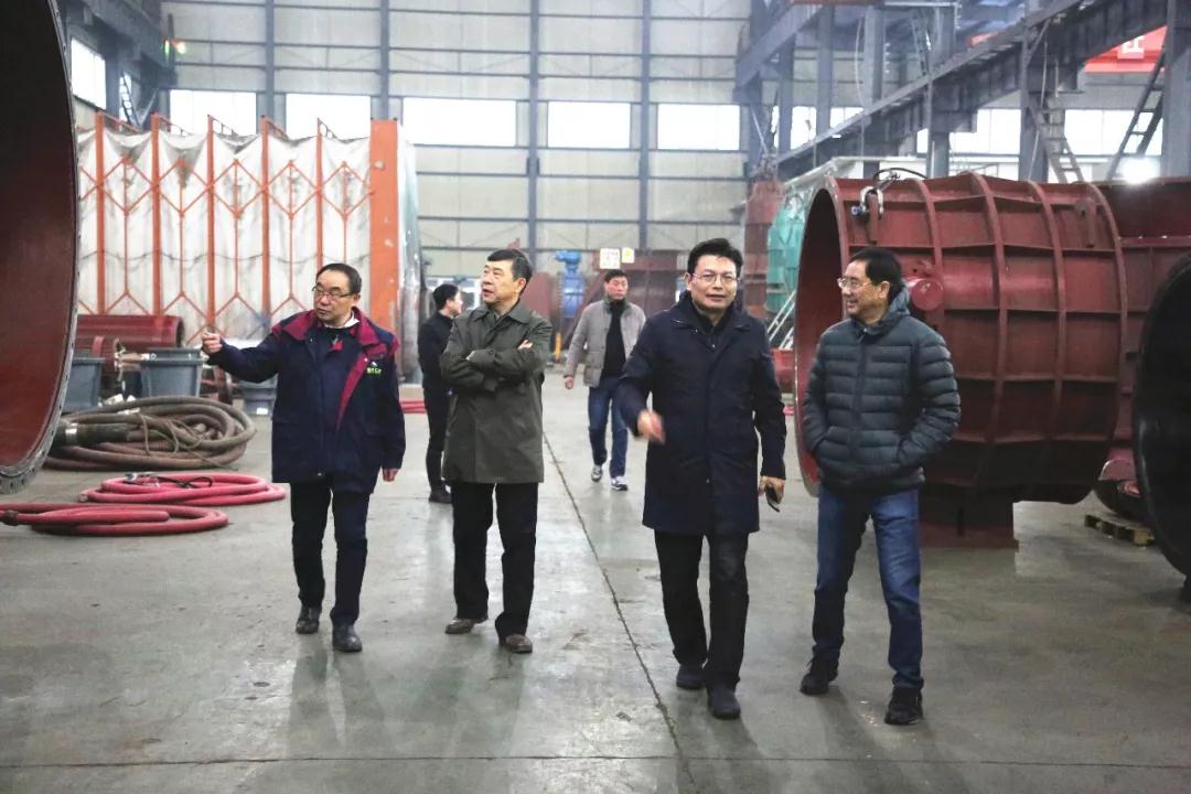 张学平副主席视察温州宏丰电工合金股份有限公司 张学平副主席视察温州宏丰电工合金股份有限公司