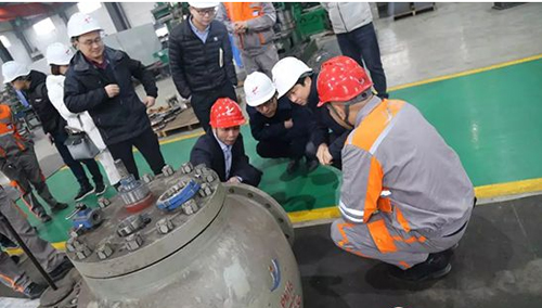 进口阀门国产化替代——单座笼式调节阀DN350调试现场 进口阀门国产化替代——单座笼式调节阀DN350调试现场