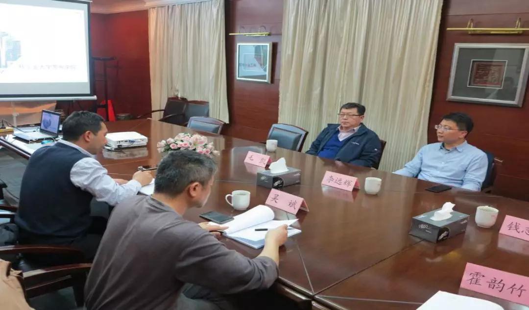 中国宝原总经理助理李远辉一行到苏阀公司调研指导工作