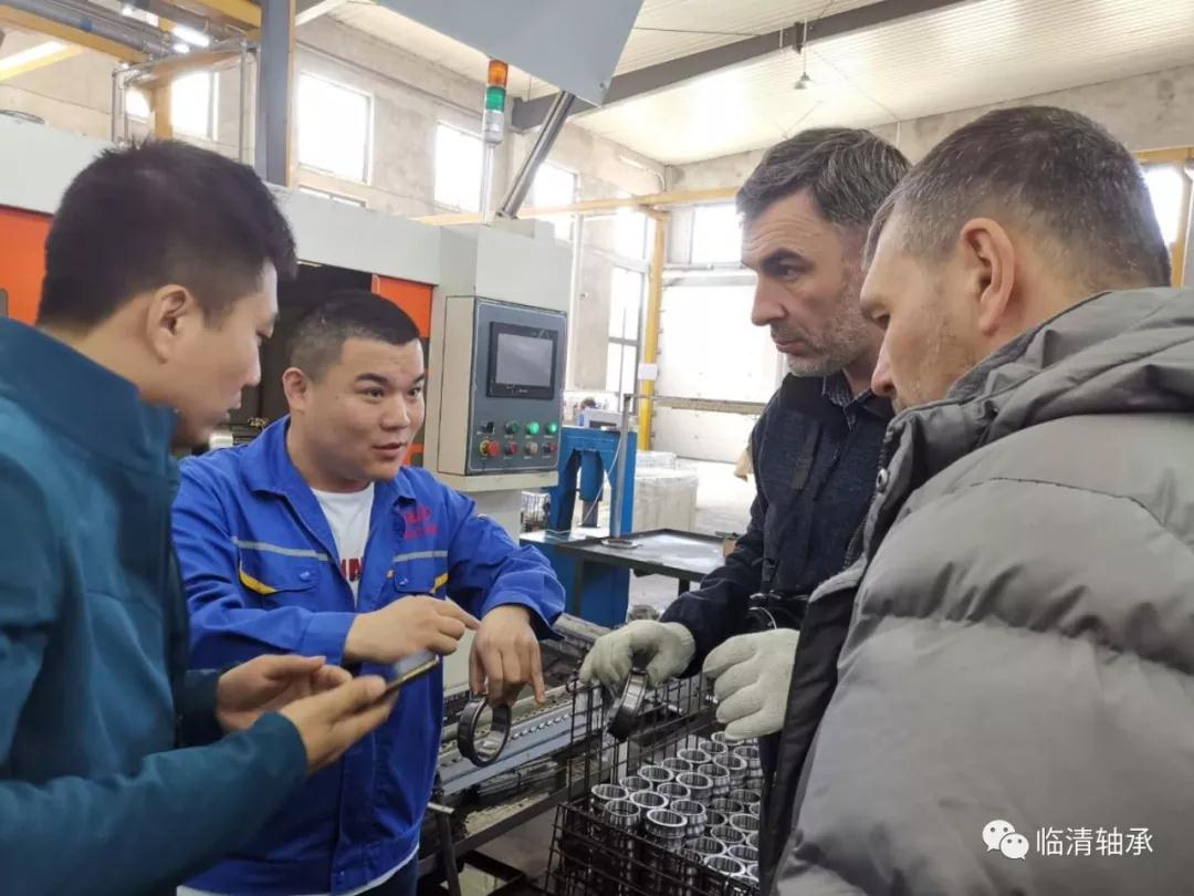 乌克兰外商来临清考察轴承企业! 乌克兰外商来临清考察轴承企业!