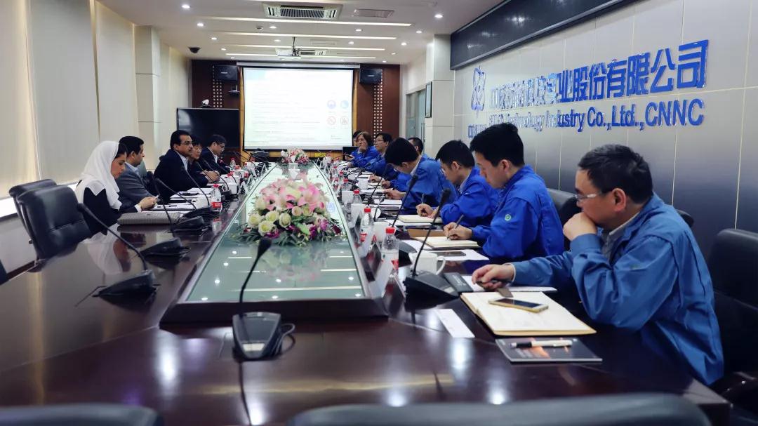 沙特阿美石油公司采购和供应链管理副总裁一行莅临中核科技参观访问 沙特阿美石油公司采购和供应链管理副总裁一行莅临中核科技参观访问