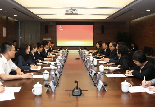 陳書堂一行赴中核集團在滬單位檢查指導工作