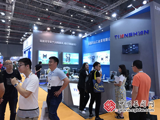 永嘉天山工业泵有限公司参加2019第八届上海国际泵管阀展览会 永嘉天山工业泵有限公司参加2019第八届上海国际泵管阀展览会