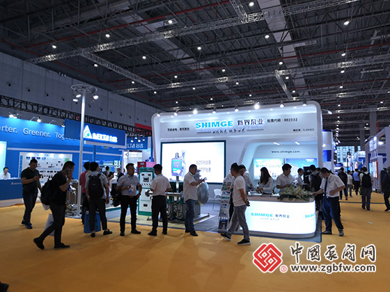 新界泵业参加2019第八届上海国际泵管阀展览会 新界泵业参加2019第八届上海国际泵管阀展览会