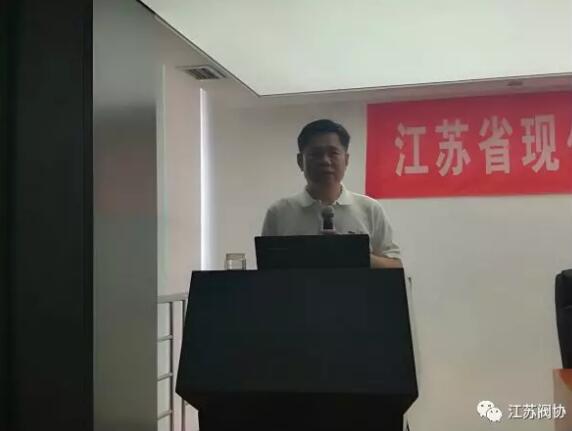 中国阀协宋银立秘书长等调研盐城地区阀门生产企业