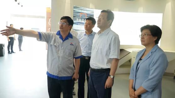 江蘇省委常委、統戰部部長楊岳一行 蒞臨振華泵業進行考察調研指導工作