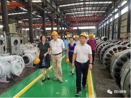 走訪自貢新地佩爾閥門有限公司