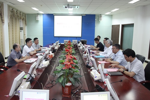 铜陵市政府副秘书长皇甫越及市经信局副局长程军一行来院交流 铜陵市政府副秘书长皇甫越及市经信局副局长程军一行来院交流