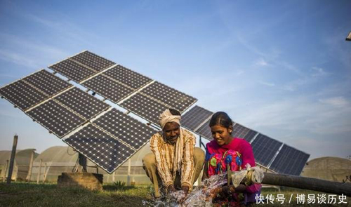 印度太阳能水泵，电能源源不断，印度农民乐开了花