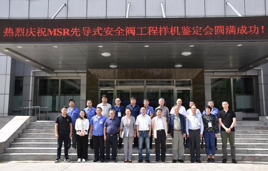 “華龍一號”等百萬千瓦核電機組MSR先導式安全閥通過鑒定