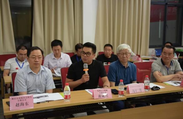 杭州合力機械有限公司董事長黃成興發言