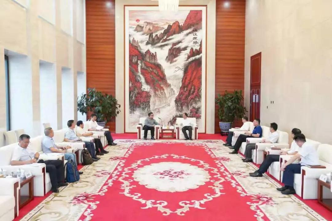 哈电集团吴伟章带队拜访中国能源建设股份有限公司 哈电集团吴伟章带队拜访中国能源建设股份有限公司