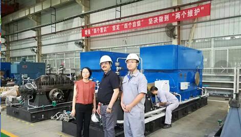 印度Aroma Engineering到重慶水泵參觀考察