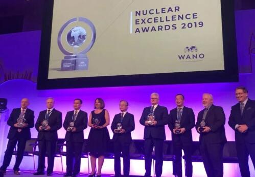中国核电再添WANO核能卓越奖