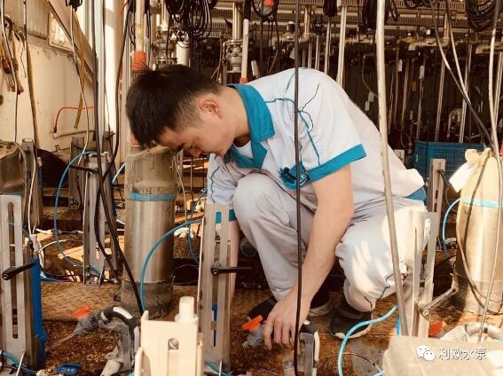 记利欧集团浙江泵业实验室曹技术员 记利欧集团浙江泵业实验室曹技术员
