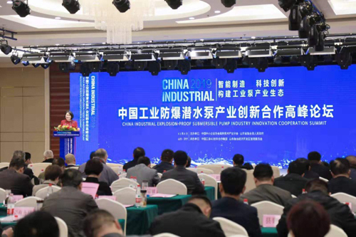 中国工业防爆潜水泵产业创新合作高峰论坛举行