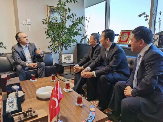 哈电集团斯泽夫带队访问土耳其推进国际市场合作