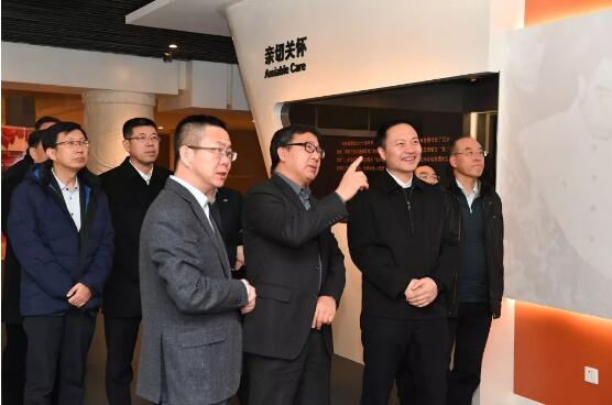 中国节能环保集团有限公司余红辉总经理一行访问哈电集团 中国节能环保集团有限公司余红辉总经理一行访问哈电集团
