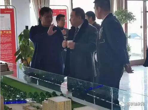 丰盛利润(萨摩亚)有限公司执行董事来烟店镇考察轴承产业发展情况 丰盛利润(萨摩亚)有限公司执行董事来烟店镇考察轴承产业发展情况