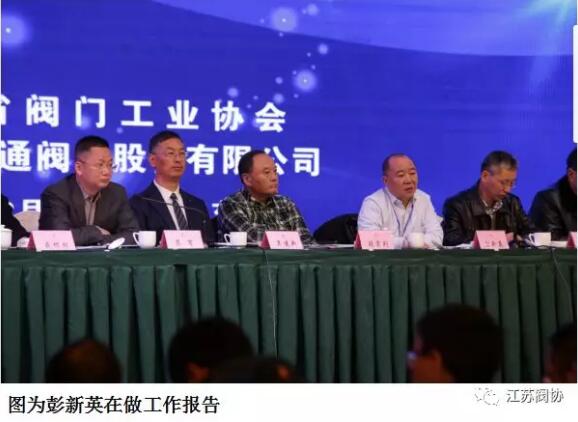 江苏阀协九届三次会员大会在启东举行