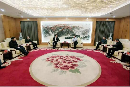 哈電集團(tuán)謝衛(wèi)江拜訪甘肅省電力投資集團(tuán)