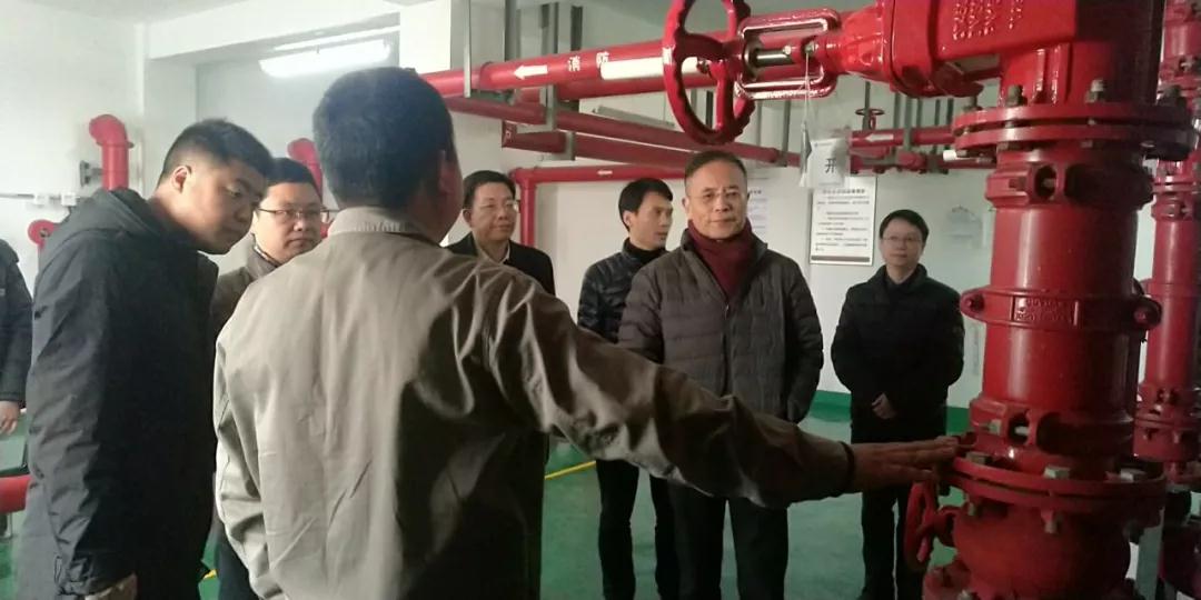 工投集团副总经理励中柱一行到宁波模具产业园区进行节前安全检查 工投集团副总经理励中柱一行到宁波模具产业园区进行节前安全检查