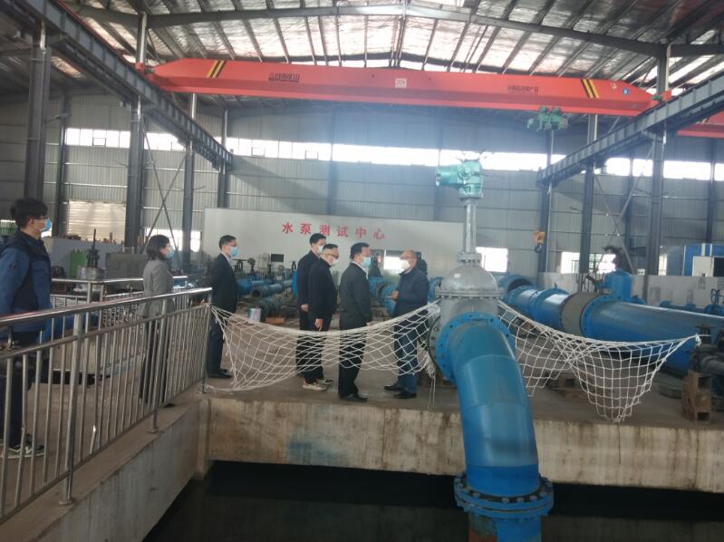 达州市副市长杜海洋一行来新达泵阀调研 达州市副市长杜海洋一行来新达泵阀调研