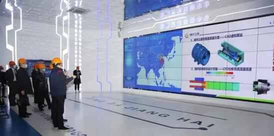 參觀智慧泵站控制中心
