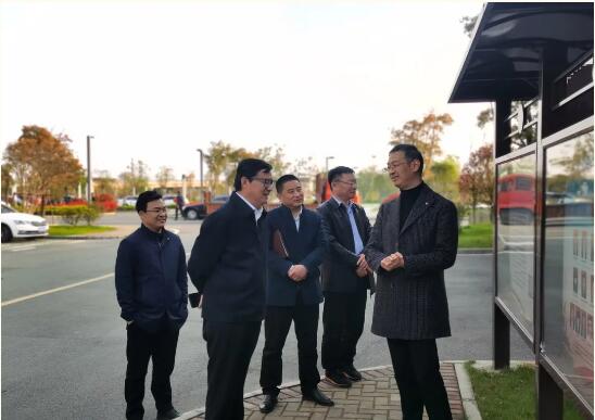 启东市委常委龚心明一行莅临神通阀门调研 启东市委常委龚心明一行莅临神通阀门调研