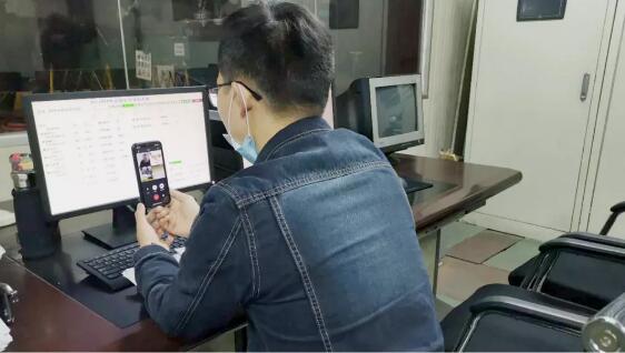 與客戶在線檢測試驗數據