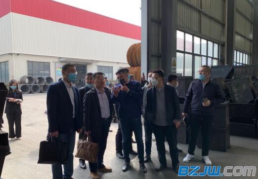 姚中华副局长赴海盐调研紧固件企业智能化改造情况 姚中华副局长赴海盐调研紧固件企业智能化改造情况