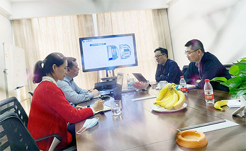 市核电办汪洵副主任一行赴艾维科公司调研 市核电办汪洵副主任一行赴艾维科公司调研