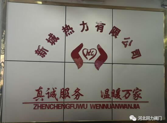 河北同力自控阀门制造有限公司与新城热力有限公司展开技术交流会!