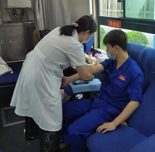 伯特利阀门连续多年开展义务献血活动