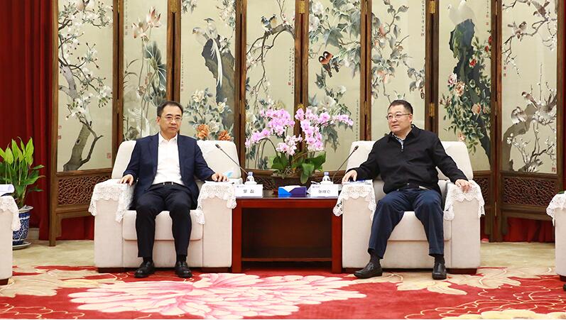张晓仑会见东方电气集团董事长邹磊一行 张晓仑会见东方电气集团董事长邹磊一行