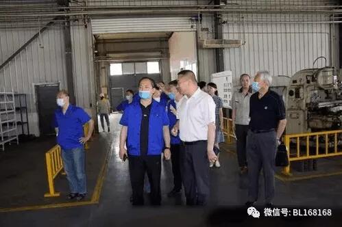 公主岭轴承与东元产业园“结亲” 公主岭轴承与东元产业园“结亲”