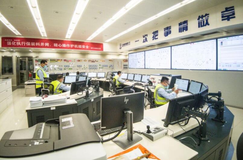 中核集團田灣核電5號機組首次裝料