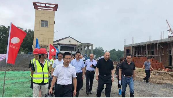 副省長李建中督導(dǎo)防汛搶險工作