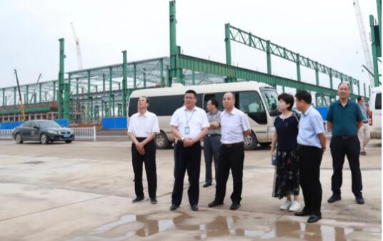 晋钢智造科技产业园再次被迎来领导调研 晋钢智造科技产业园再次被迎来领导调研