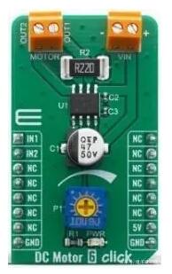 DC MOTOR 14 CLICK