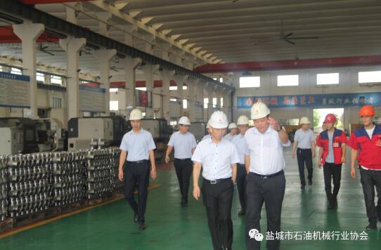 河北遠大閥門集團參觀考察鹽城閥門企業(yè)
