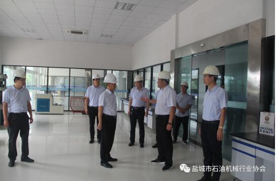 河北遠大閥門集團參觀考察鹽城閥門企業(yè)