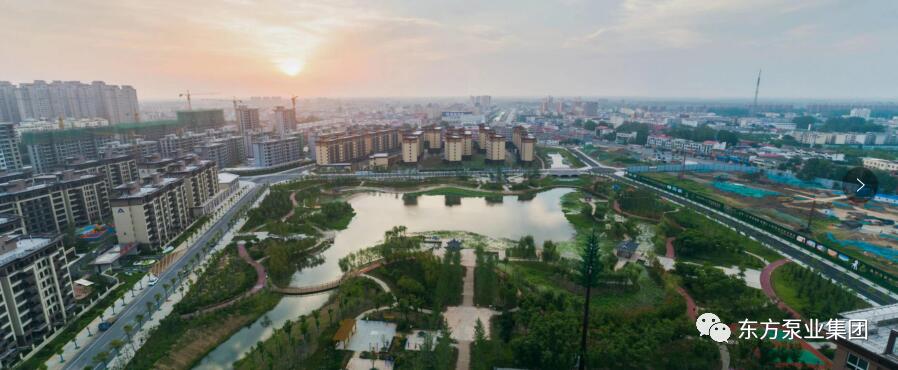 上海东方泵业助力城市水系综合治理