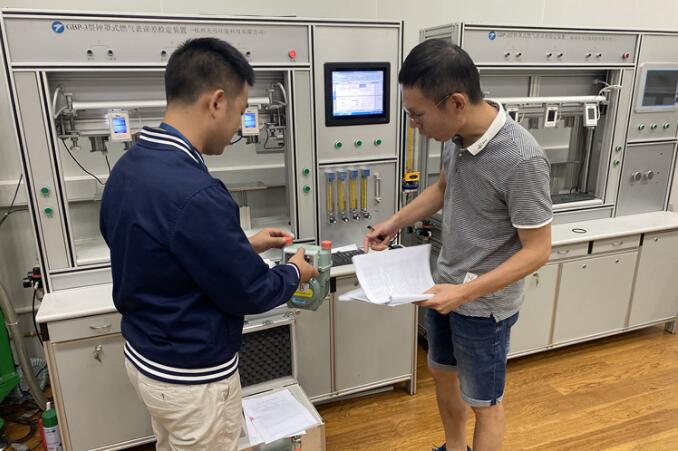 2020年浙江省燃气表计量比对工作比对试验部分完成